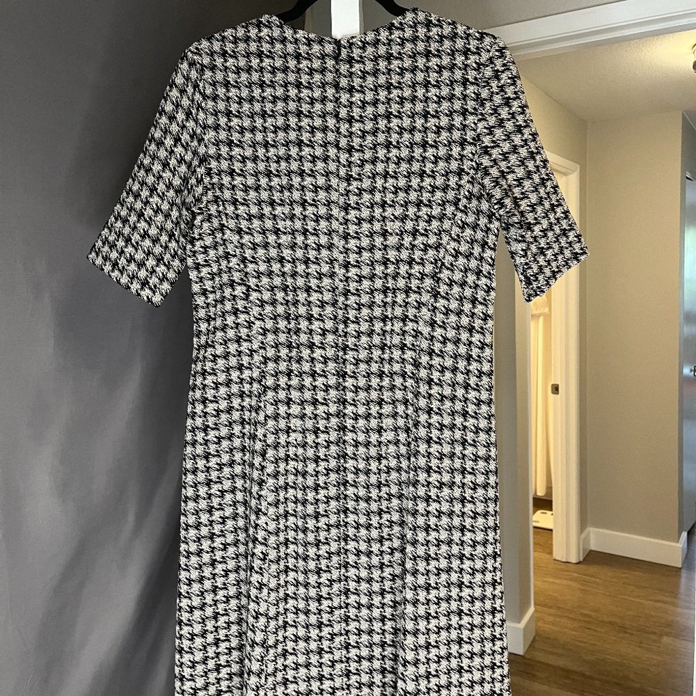MM LAFLEUR HOUNDSTOOTH EMILY DRESS SIZE 10